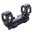 Monture pour lunette 1" 0 MOA, noire
