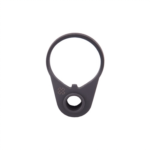 Le QD Receiver End Plate de NOVESKE permet une fixation facile d'un sling swivel, tout en restant discret et compatible avec les crosse M4. Fabriqué en acier.