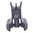 Guidon avant de secours fixe pour AR-15 noir