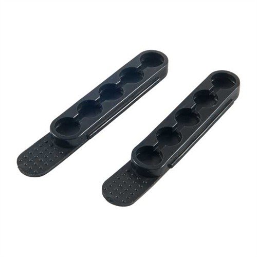 Le QUICKSTRIP de TUFF est un porte-cartouches flexible en polymère qui permet des recharges rapides et faciles, tout en étant compact pour le rangement.