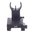 Hausse avant rabattable 1.6" aluminium noir