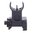 Hausse avant rabattable 1.6" aluminium noir