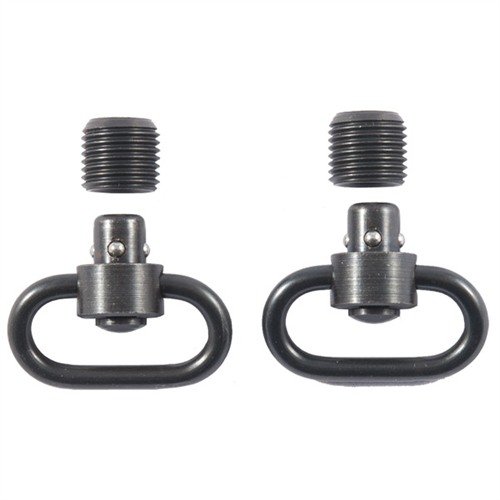 Améliore ton équipement avec les push button swivels GROVTEC en acier, finition noir, base en acier inoxydable et boucle de 1 1/4 pouce pour un usage tactique.