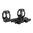 Monture cantilever 30MM 0 MOA 2" noire