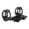 Monture cantilever 30MM 0 MOA 2" noire