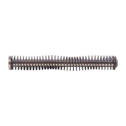 Le GUIDE ROD ASSEMBLY en acier inoxydable améliore la fiabilité et les performances de ton Glock en évitant la flexion et le blocage du ressort.