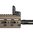 MBUS guidon avant repliable en polymère noir pour AR-15