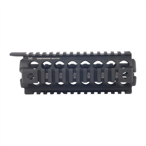 Le garde-main en deux pièces AR-15/M16 remplace facilement le plastique, offrant des rails Picatinny pour accessoires et un bon refroidissement du canon.