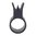 .505" guidon avant réglable pour RUGER 10/22 canon .920" alu noir