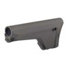 Améliore ton AR-15 avec la crosse MOE fixe : confort, rangement intégré et compatibilité avec les accessoires Magpul, le tout dans un design ergonomique.