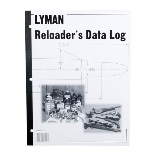 Le RELOADER'S LOG de LYMAN est un carnet pratique pour enregistrer tous les détails de tes chargements, finies les hésitations sur ce qui a bien fonctionné !