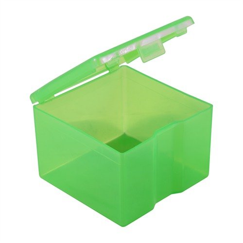 Simplifie le rangement de tes munitions avec la boîte MTM CASE-GARD, qui peut contenir 160 balles 45 ACP ou 200 balles 9mm, avec étiquettes et verrouillage solide.