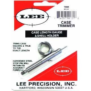 Le CASE LENGTH GAUGE de LEE PRECISION te permet de couper précisément et de mettre à niveau l'embouchure de tes douilles 7MM REM MAG, en toute simplicité.