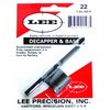 LEE décapeur d'amorce et base, cal .22