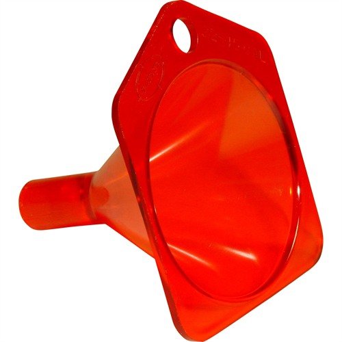 Le POWDER FUNNEL de LEE est un grand entonnoir incassable qui s'adapte à toutes les douilles de 22 à 45 calibre, idéal pour un rechargement précis et sans tracas.