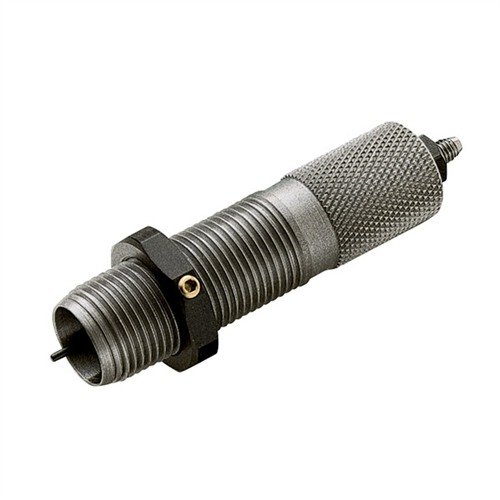 Le die de déprimage Heavy Duty RCBS pour calibres .27 à .45 te permet d'enlever facilement les amorces usagées, même sur les douilles militaires crimpées.