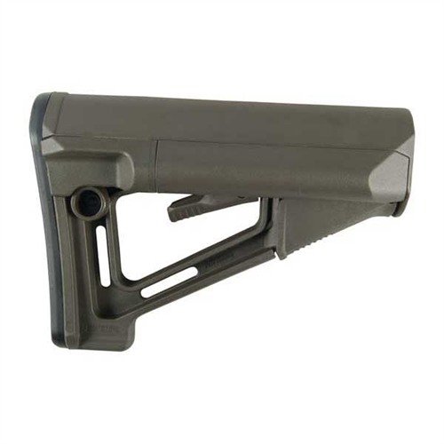 Le stock Magpul STR offre un confort optimal avec un espace de rangement pour batteries, des boucles de sangle intégrées et un mécanisme de verrouillage anti-lacet.