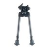 Le 300 SERIES VERSA POD se fixe sur un rail Picatinny, avec des pieds en caoutchouc, des jambes interchangeables et une tête Pan/Tilt pour un déploiement rapide.