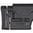PRS Patin de crosse en caoutchouc allongé 0,80" noir