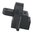 Adaptateur de crosse M4 aluminium noir