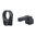 Adaptateur de crosse M4 aluminium noir