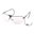 Lunettes de tir RSG, 3 verres cuivrés, ambrés et transparents