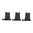 Limiteur -5 cartouches pour chargeur PMAG GEN 3 5.56X45 noir, lot de 3