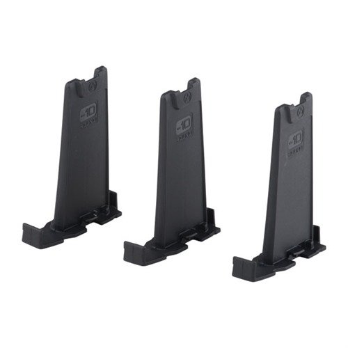 Le limiteur MAGPUL Minus 10 pour PMAG Gen M3 réduit temporairement la capacité de tes chargeurs de 10 cartouches, sans outil ni modification permanente.