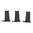 Limiteur -10 cartouches pour chargeur PMAG GEN 3 5.56x45 noir, lot de 3