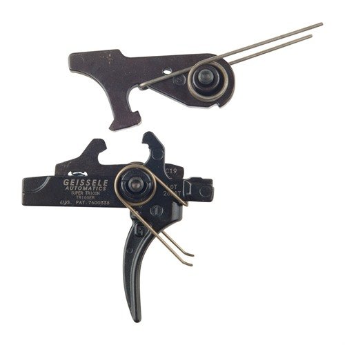Le SUPER TRICON TRIGGER offre performance et fiabilité, avec une surface antidérapante, un poids de détente de 4½ lb et des ressorts en acier inoxydable.
