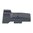 Hausse arrière LPA CUT U-NOTCH noire