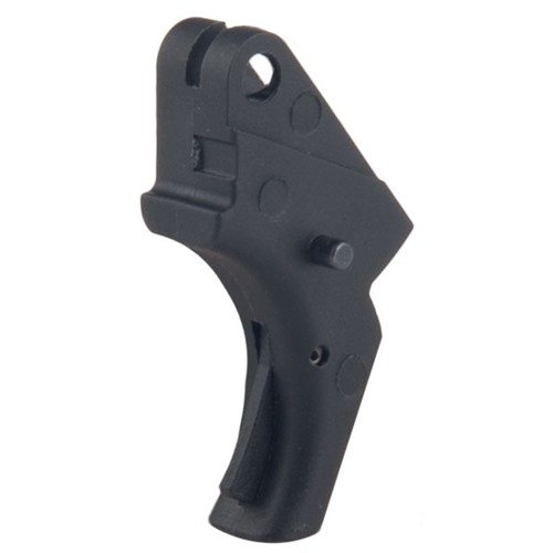 Améliore ton tir avec le Polymer AEK Trigger Kit d'Apex, qui réduit le pré-travel de 20% et offre un confort optimal grâce à sa surface arrondie.