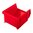 Bac empilable pour projectiles, petit, rouge