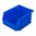 Bac empilable pour ogives, petit, bleu