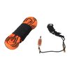 Le KNOCKOUT 2-PASS GUN ROPE CLEANER rend le nettoyage de ton arme rapide et facile avec son système à deux passages, brosse incluse et corde lavable.