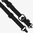 Sangle pour fusil MS3 GEN2 QD simple 1-2 points noire