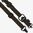 Sangle MS3 GEN2 QD simple monopoint/bipoint pour fusil Vert Ranger
