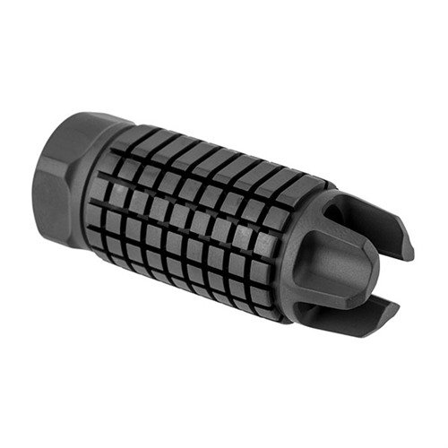 Le frein de bouche AR-15 AFAB hybride combine performance de cache-flamme et compensateur, réduit le flash et la concussion, idéal pour le tir rapide.