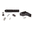S&W SHIELD kit détente améliorée et kit service/port - noir