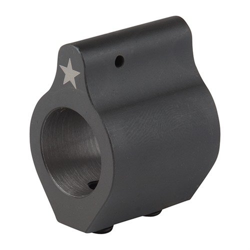 Le BCM low-profile gas block est conçu pour les canons AR-15/M16, en acier de haute qualité, avec finition phosphate pour résister à la corrosion et à l'usure.