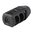 M11-SPR frein de bouche calibre .22 1/2-28 inox noir