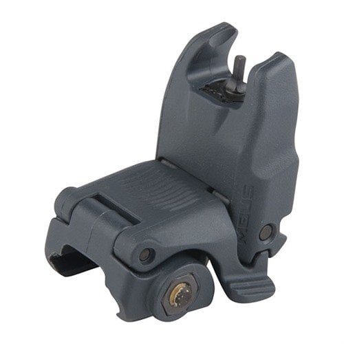 Le viseur avant MBUS Gen 2 de MAGPUL est léger, se déploie facilement et ne prend qu'un espace minimal sur le rail Picatinny, parfait comme secours.