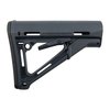 Le stock MAGPUL AR-15 CTR offre un ajustement rapide, un verrouillage sans jeu et un confort accru grâce à son corps en nylon polymère résistant.