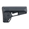 Le stock ACS pour AR-15 offre un confort optimal, un rangement pratique pour batteries et accessoires, et un système de verrouillage double pour une sécurité accrue.