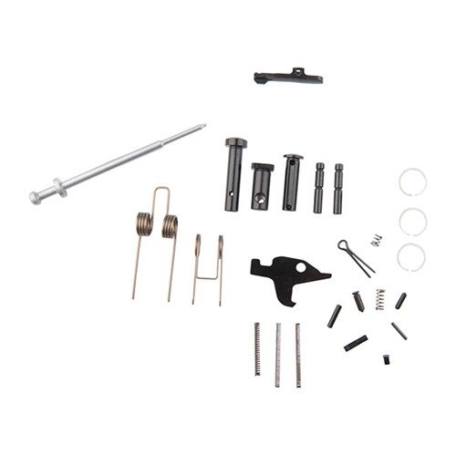Le kit de survie AR-15 CMMG contient toutes les pièces essentielles pour des réparations rapides, idéal à garder dans ton sac de tir ou avec ton équipement.