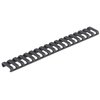 Améliore ta prise et protège ton rail Picatinny avec ce panneau flexible en Santoprene™, qui s'adapte facilement et couvre 18 slots.