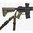 ASAP Attache QD ambidextre pour bretelle, noir