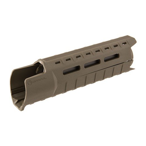 Le garde-main MOE-SL en OD Green est léger, facile à installer, et offre une meilleure manipulation grâce à son profil mince et ses slots M-LOK pour accessoires.