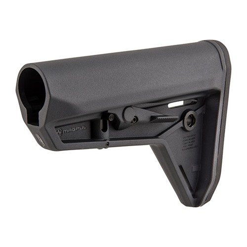 Le MOE-SL Stock de MAGPUL pour AR-15 offre un confort optimal, une ajustabilité facile et une compatibilité avec l'armure, tout en réduisant le jeu.