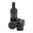 AR-15 Hausse arrière repliable réglable micro tactique 600 m noir